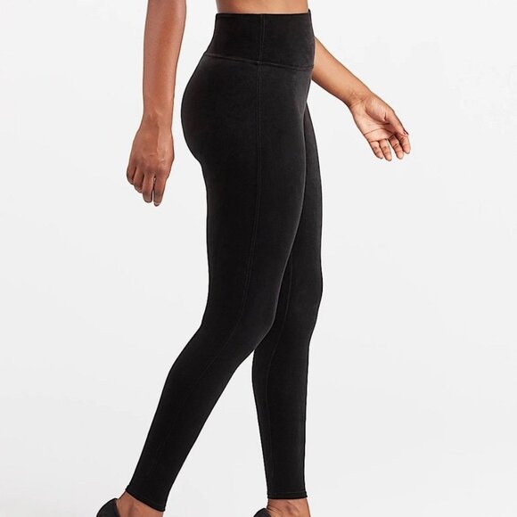 NEW Spanx Velvet Leggings Black Style 2070 Size XL NWT - Picture 6 of 10